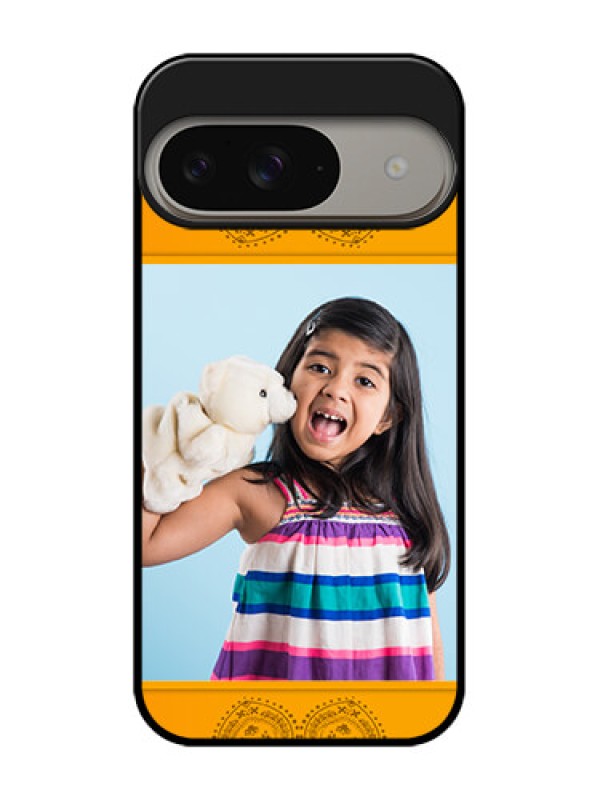 Custom Google Pixel 9 5G Custom Metal Phone Case - Photo Wedding Design