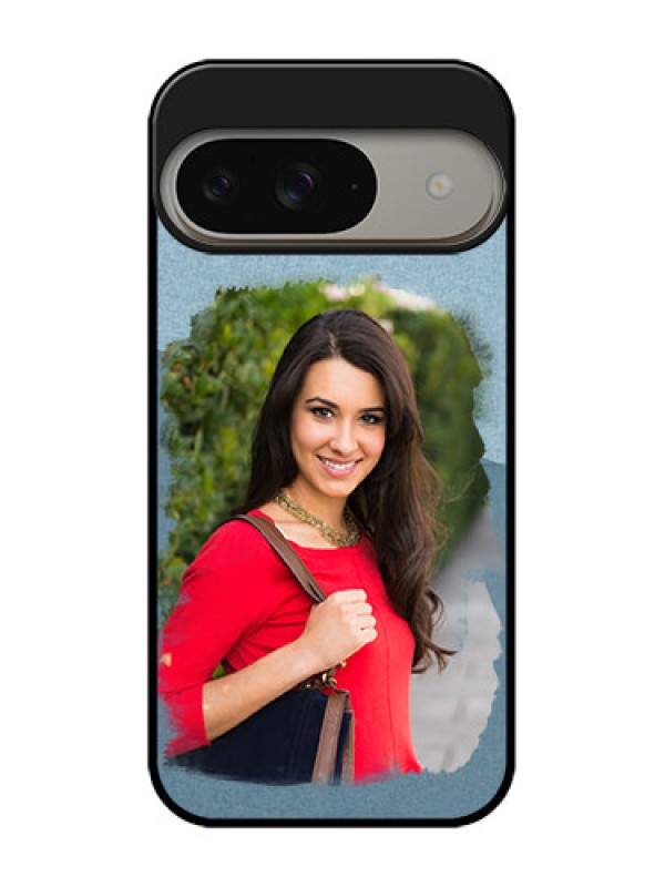 Custom Google Pixel 9 5G Custom Metal Phone Case - Grunge Line Art Design
