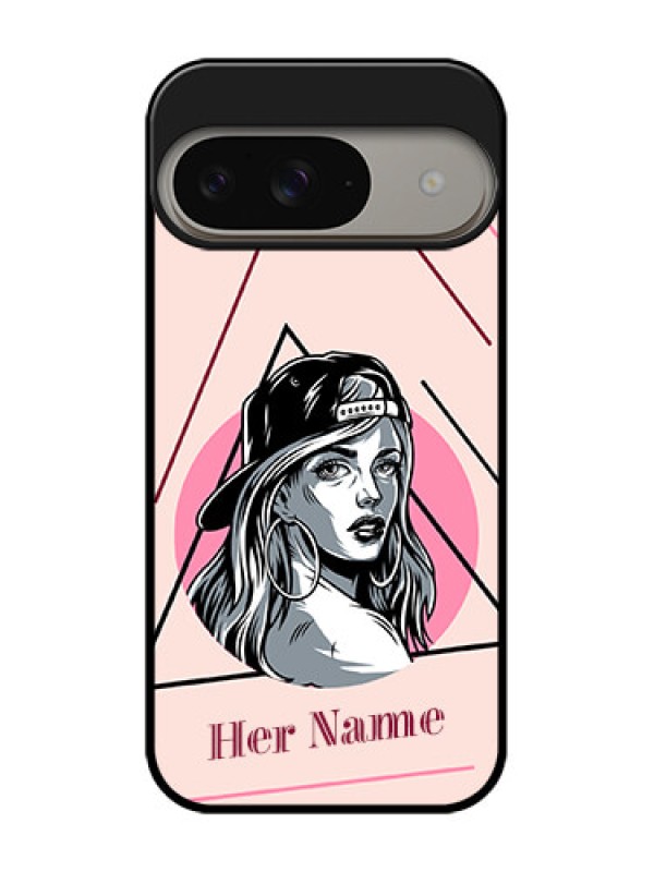 Custom Google Pixel 9 5G Custom Metal Phone Case - Rockstar Girl Design