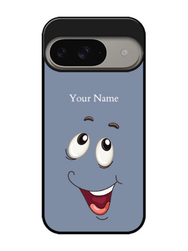 Custom Google Pixel 9 5G Custom Metal Phone Case - Laughing Cartoon Face Design