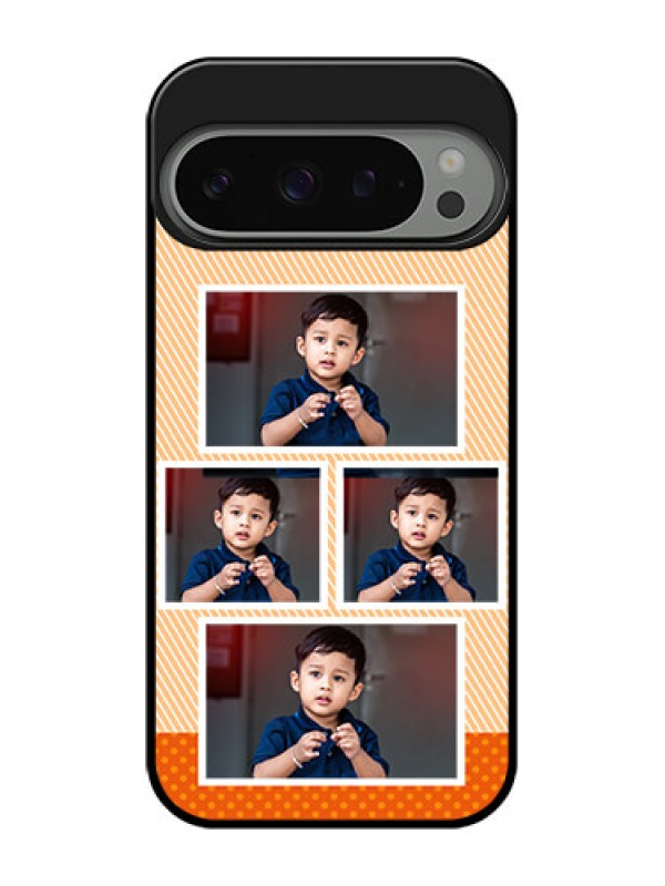 Custom Google Pixel 9 Pro 5G Custom Metal Phone Case - Bulk Photos Upload Design