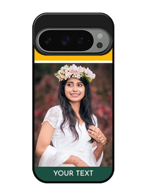 Custom Google Pixel 9 Pro 5G Custom Metal Phone Case - Love You Design