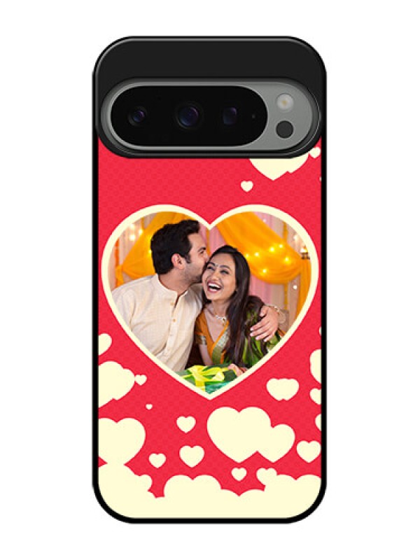 Custom Google Pixel 9 Pro 5G Custom Metal Phone Case - Love Symbols Phone Cover Design