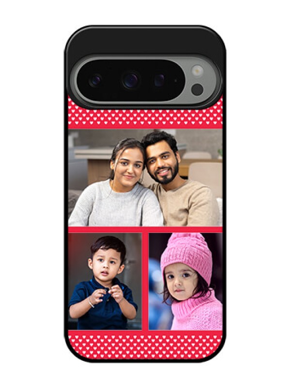 Custom Google Pixel 9 Pro 5G Custom Metal Phone Case - Bulk Photo Upload Design