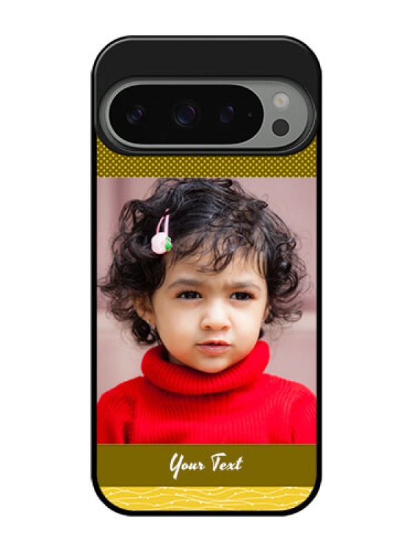 Custom Google Pixel 9 Pro 5G Custom Metal Phone Case - Simple Green Color Design