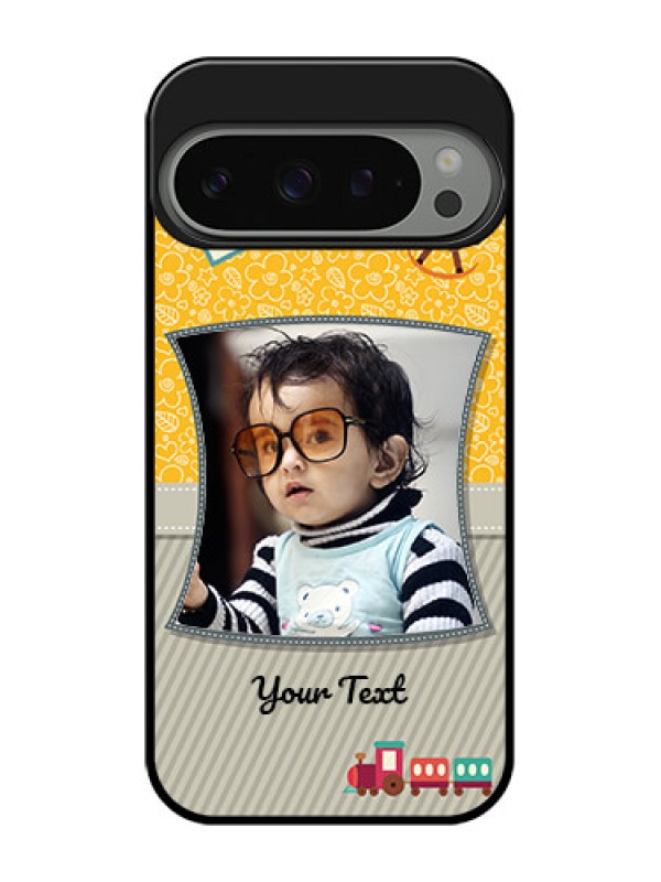 Custom Google Pixel 9 Pro 5G Custom Metal Phone Case - Baby Picture Upload Design