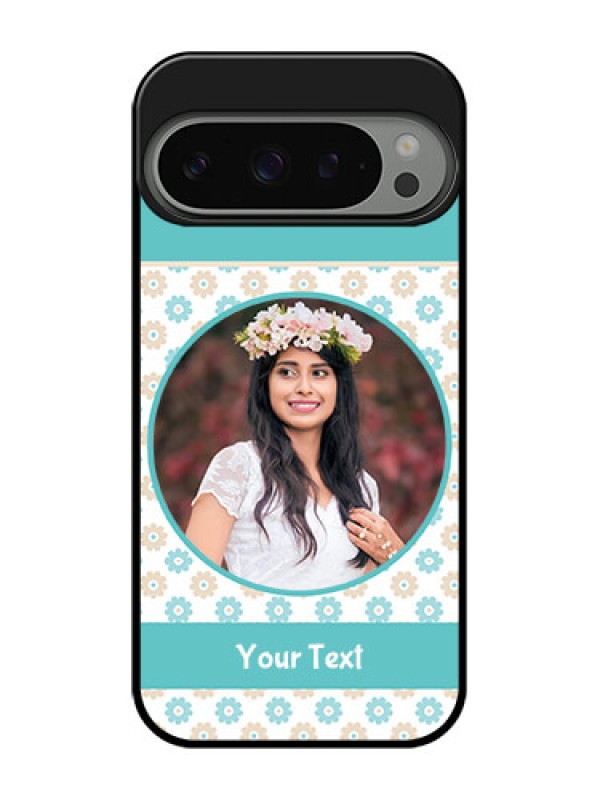 Custom Google Pixel 9 Pro 5G Custom Metal Phone Case - Beautiful Flowers Design