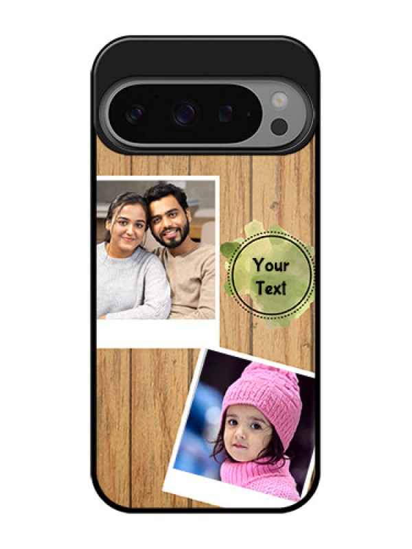 Custom Google Pixel 9 Pro 5G Custom Metal Phone Case - Wooden Texture Design