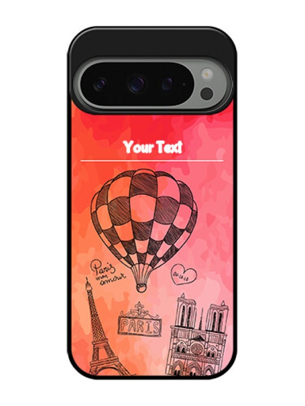 Custom Google Pixel 9 Pro 5G Custom Metal Phone Case - Paris Theme Design