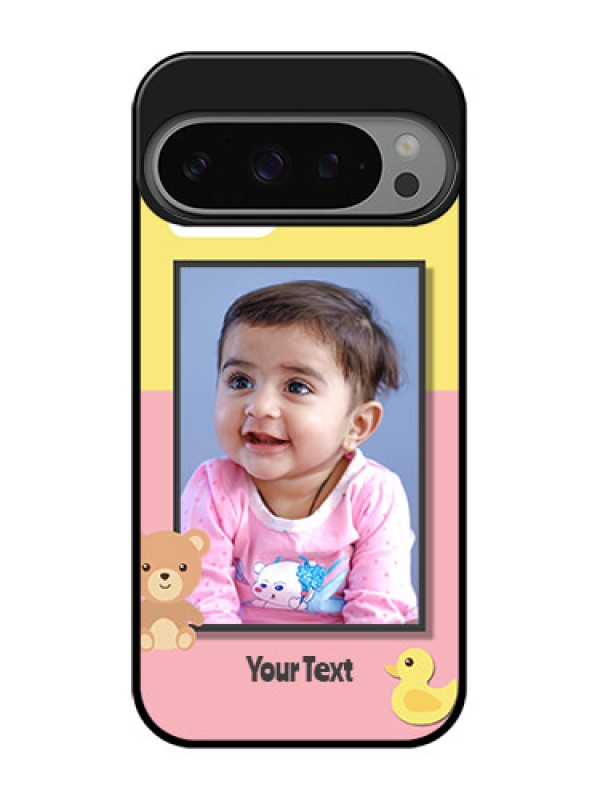 Custom Google Pixel 9 Pro 5G Custom Metal Phone Case - Kids 2 Color Design