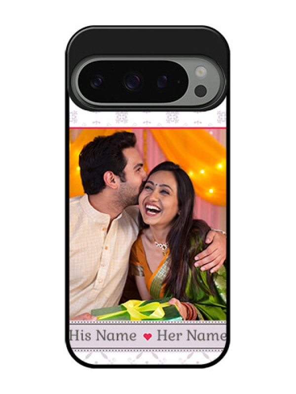 Custom Google Pixel 9 Pro 5G Custom Metal Phone Case - With Photo And Ethnic Design