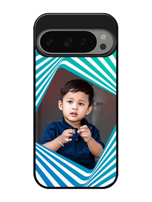 Custom Google Pixel 9 Pro 5G Custom Metal Phone Case - Abstract Spiral Design
