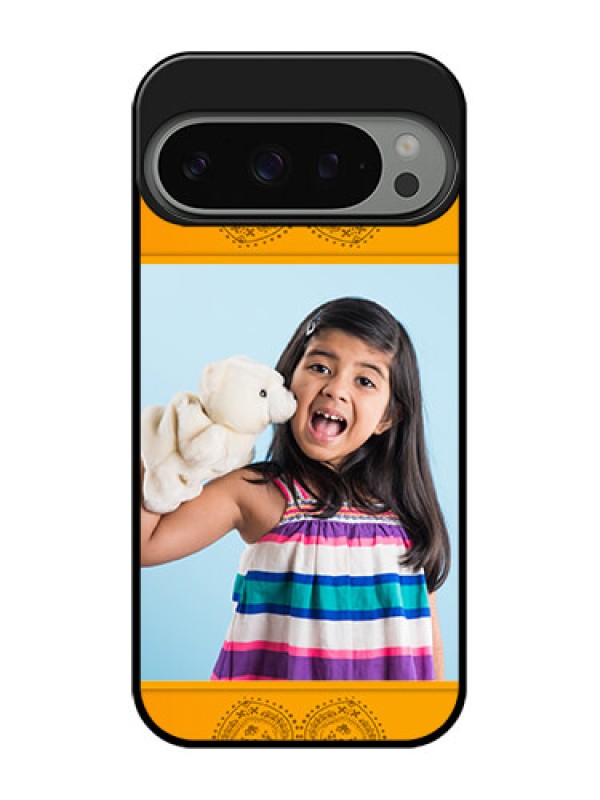 Custom Google Pixel 9 Pro 5G Custom Metal Phone Case - Photo Wedding Design