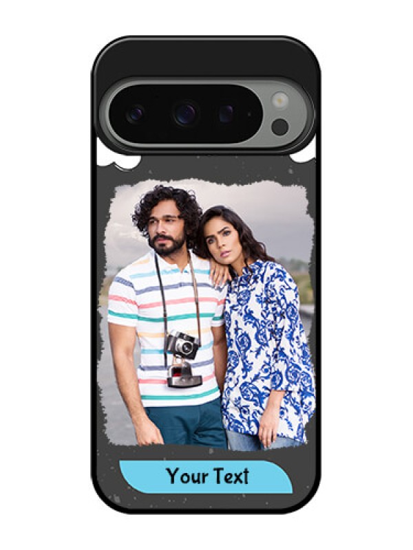 Custom Google Pixel 9 Pro 5G Custom Metal Phone Case - Splashes With Love Doodles Design