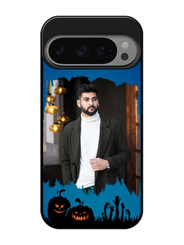 Custom Google Pixel 9 Pro 5G Custom Metal Phone Case - With Pro Halloween Design