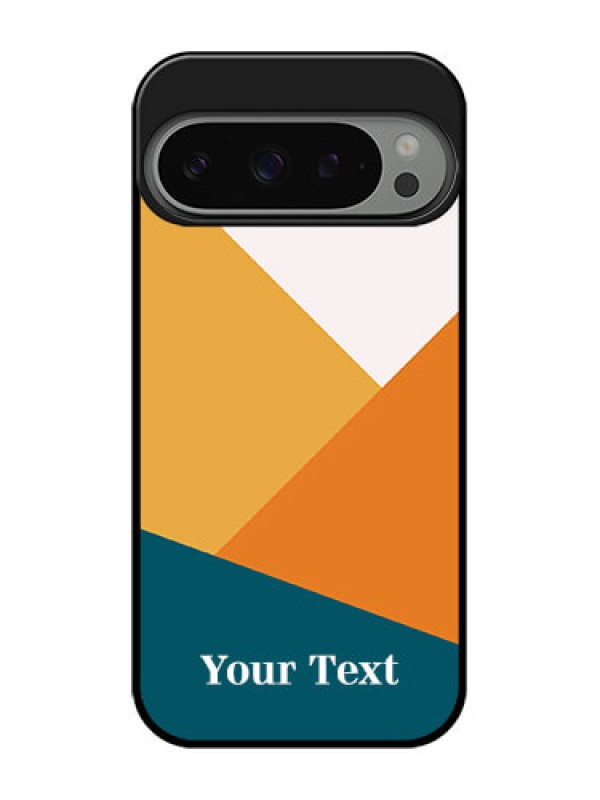 Custom Google Pixel 9 Pro 5G Custom Metal Phone Case - Stacked Multi - Colour Design