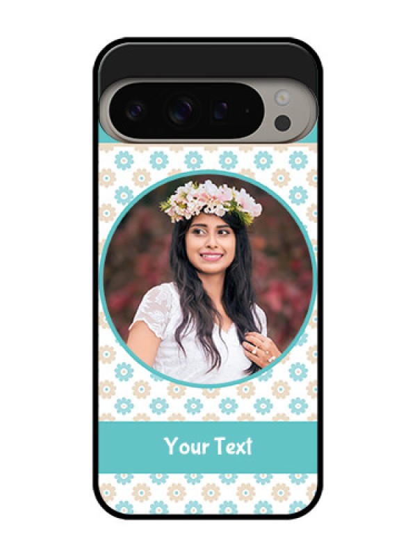 Custom Google Pixel 9 Pro Xl Custom Metal Phone CaseBeautiful Flowers Design