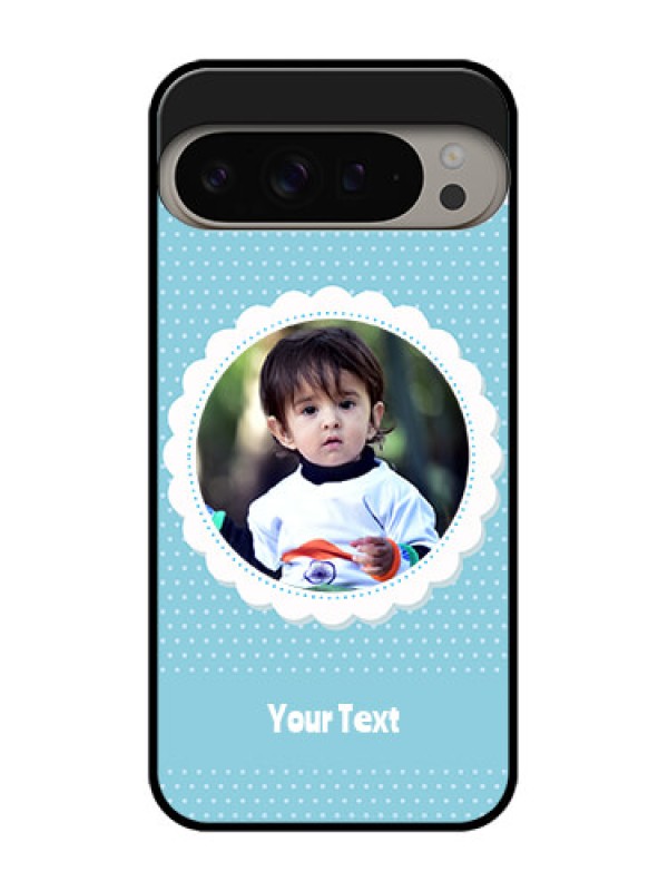 Custom Google Pixel 9 Pro Xl Custom Metal Phone CaseViolet Pattern Design