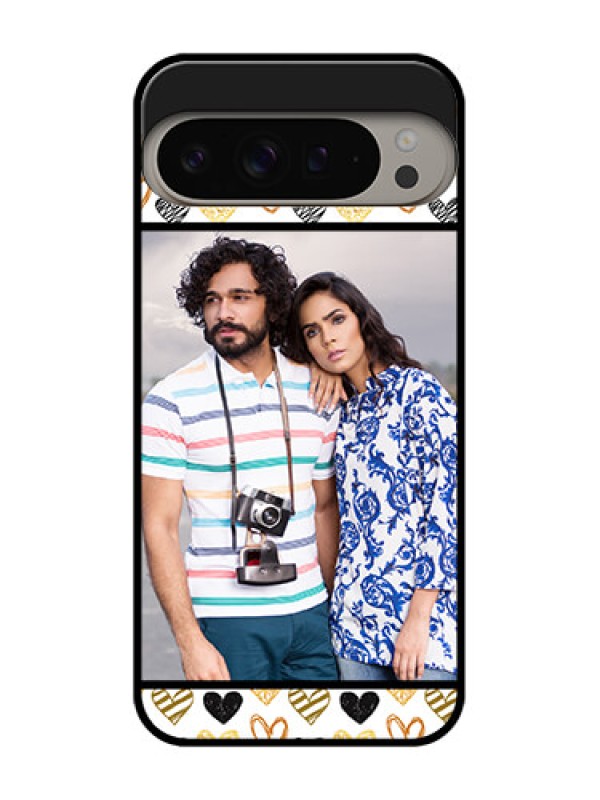 Custom Google Pixel 9 Pro Xl Custom Metal Phone CaseLove Symbol Design