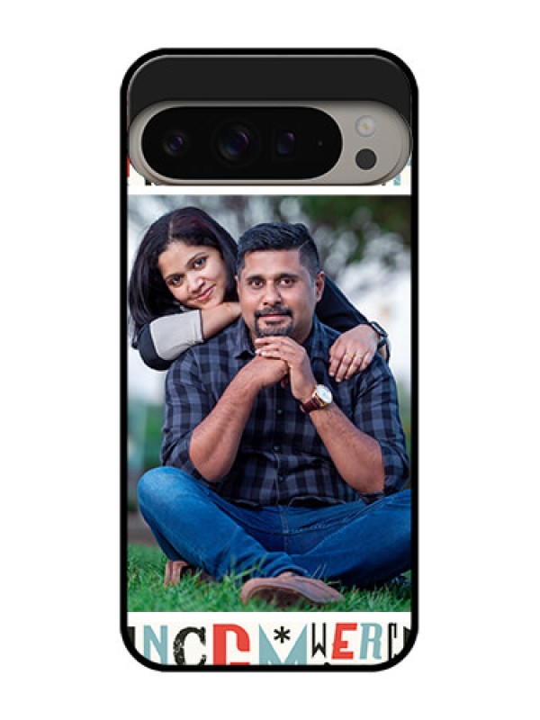 Custom Google Pixel 9 Pro Xl Custom Metal Phone CaseAlphabet Design