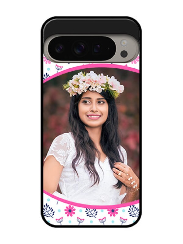 Custom Google Pixel 9 Pro Xl Custom Metal Phone CaseColorful Flower Design