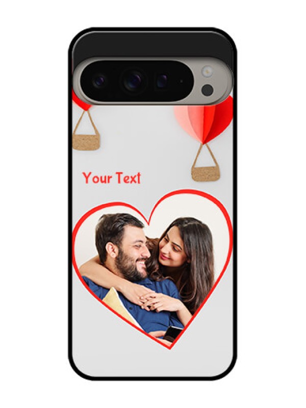 Custom Google Pixel 9 Pro Xl Custom Metal Phone CaseParachute Love Design