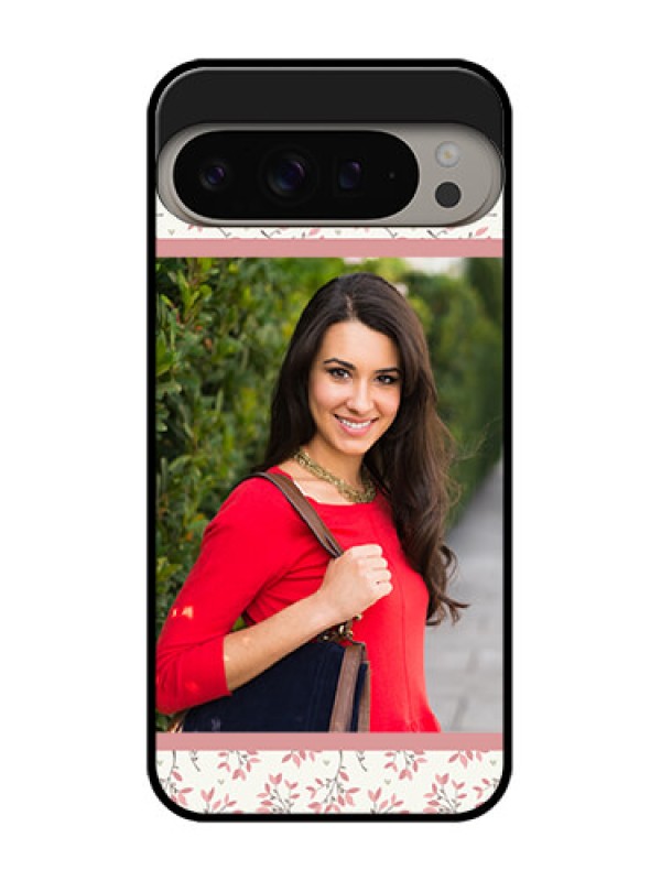 Custom Google Pixel 9 Pro Xl Custom Metal Phone CaseStunning Floral Design