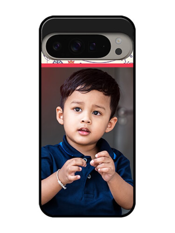 Custom Google Pixel 9 Pro Xl Custom Metal Phone CasePremium Floral Design