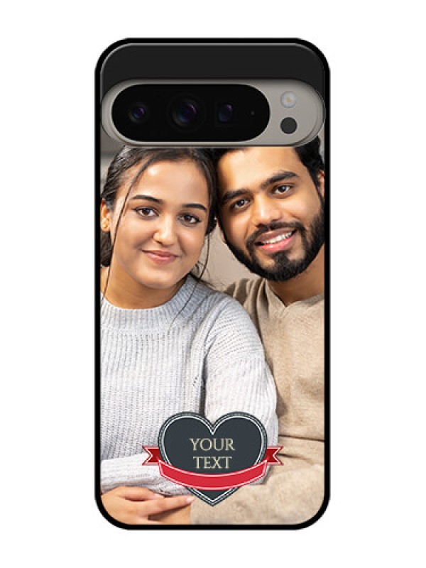 Custom Google Pixel 9 Pro Xl Custom Metal Phone CaseJust Married Couple Design