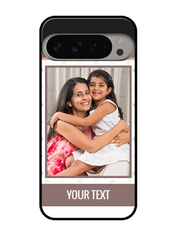 Custom Google Pixel 9 Pro Xl Custom Metal Phone CaseSimple Diamond Design