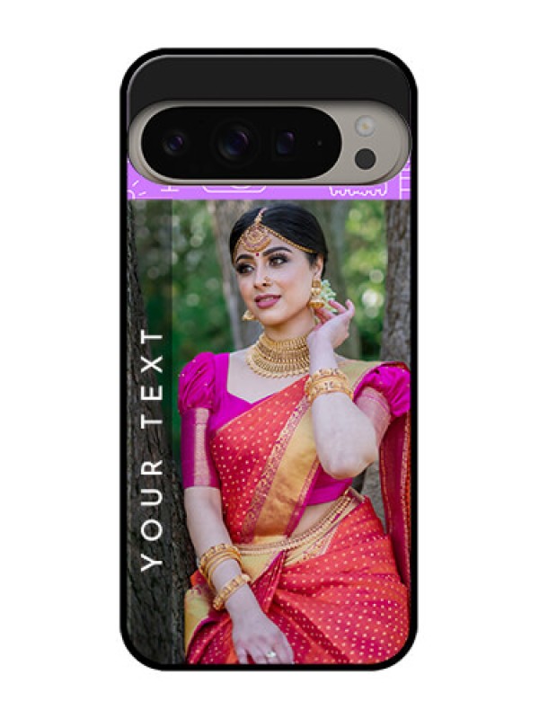 Custom Google Pixel 9 Pro Xl Custom Metal Phone CaseBirthday Icons Design