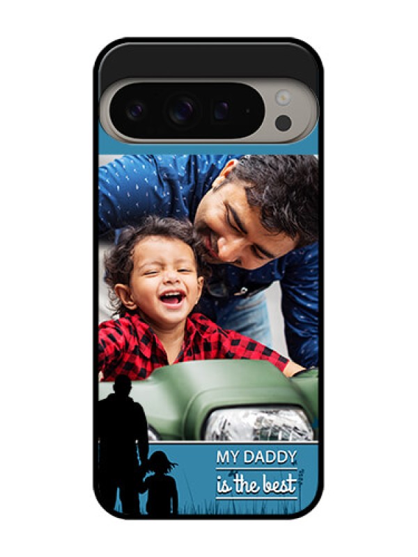 Custom Google Pixel 9 Pro Xl Custom Metal Phone CaseBest Dad Design