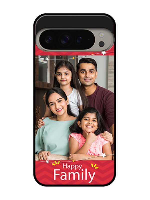 Custom Google Pixel 9 Pro Xl Custom Metal Phone CaseHappy Family Design