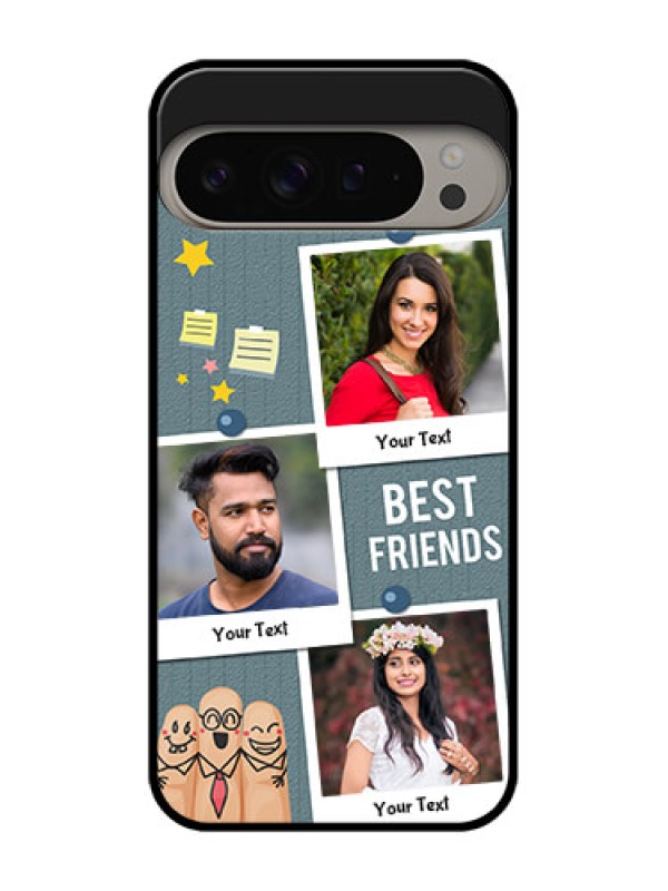 Custom Google Pixel 9 Pro Xl Custom Metal Phone CaseSticky Frames And Friendship Design