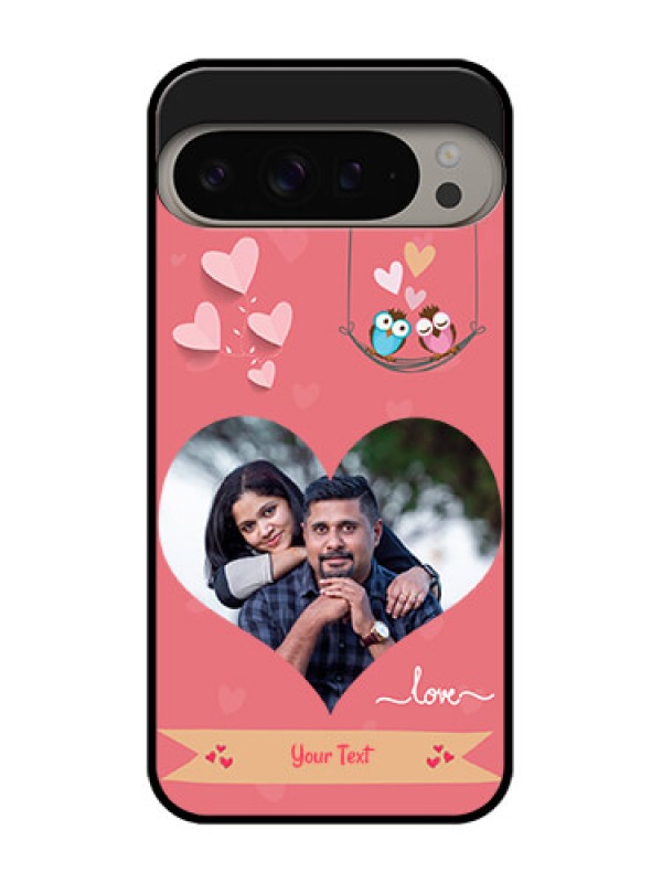 Custom Google Pixel 9 Pro Xl Custom Metal Phone CasePeach Color Love Design