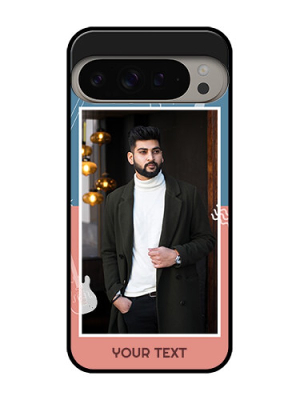 Custom Google Pixel 9 Pro Xl Custom Metal Phone CaseWith Color Musical Note Design