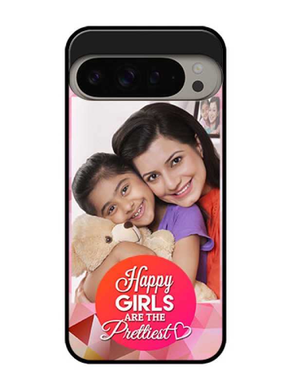 Custom Google Pixel 9 Pro Xl Custom Metal Phone CaseAbstract Triangle Design