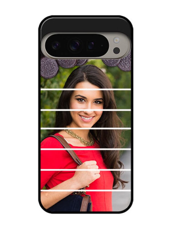 Custom Google Pixel 9 Pro Xl Custom Metal Phone CaseWith Oreo Biscuit Design