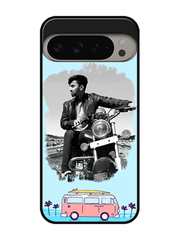 Custom Google Pixel 9 Pro Xl Custom Metal Phone CaseTravel and Adventure Design