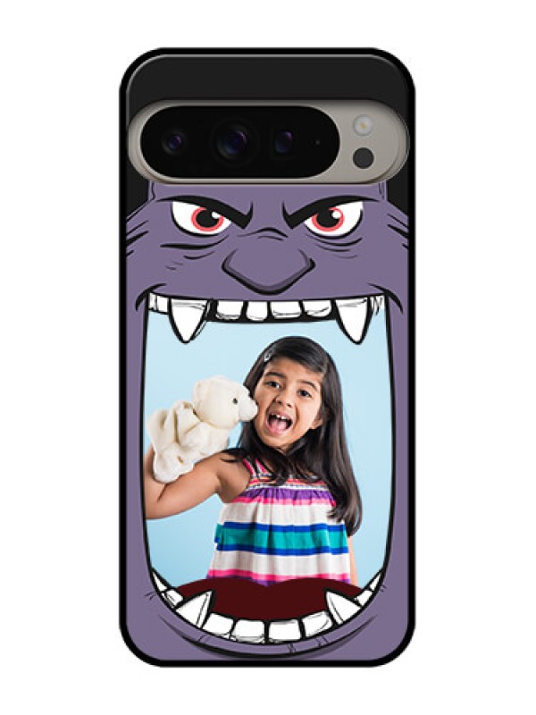 Custom Google Pixel 9 Pro Xl Custom Metal Phone CaseAngry Monster Design