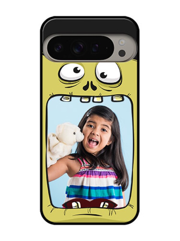 Custom Google Pixel 9 Pro Xl Custom Metal Phone CaseCartoon Monster Back Case Design