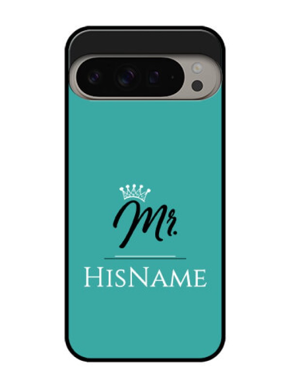 Custom Google Pixel 9 Pro Xl Custom Metal Phone CaseMr With Name Design