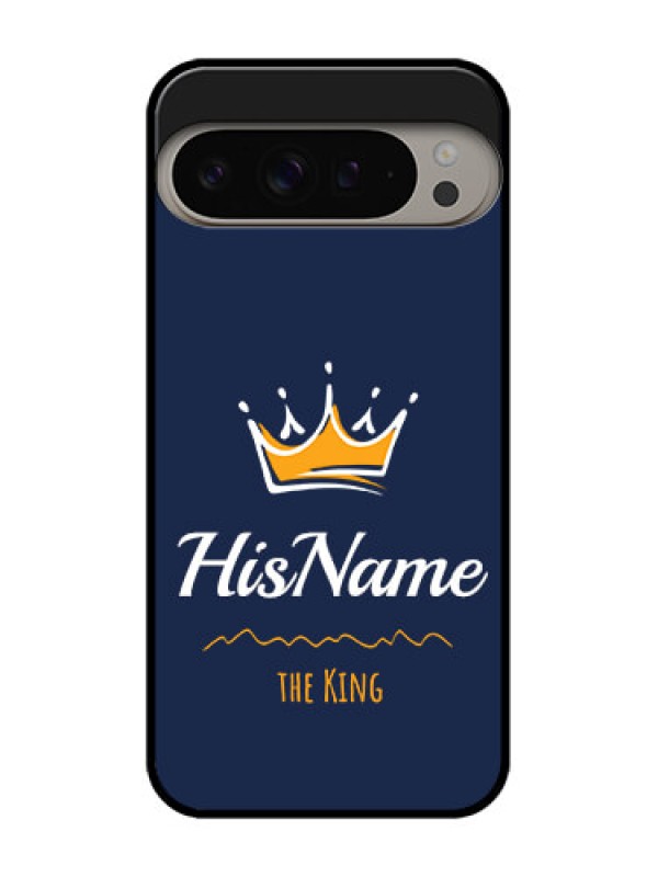 Custom Google Pixel 9 Pro Xl Custom Metal Phone CaseKing With Name Design