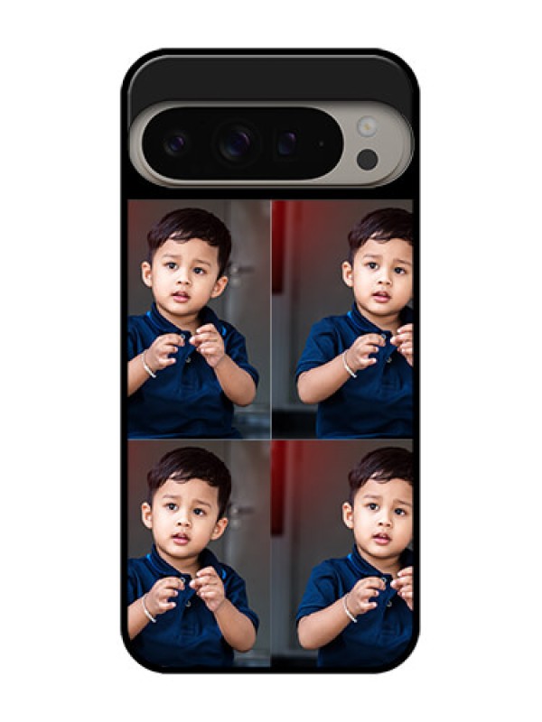 Custom Google Pixel 9 Pro Xl Custom Metal Phone Case4 Image Holder Design