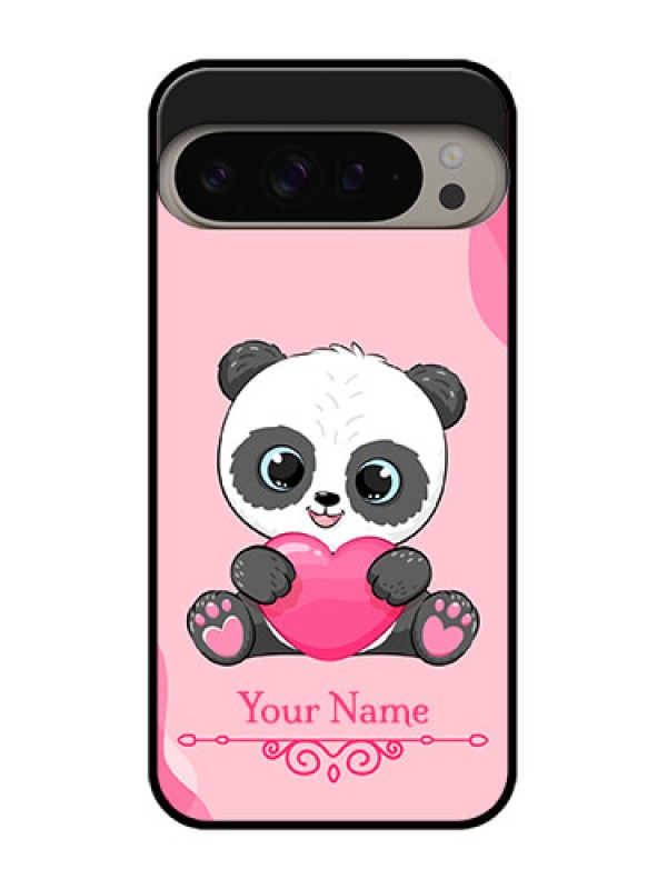 Custom Google Pixel 9 Pro Xl Custom Metal Phone CaseCute Panda Design