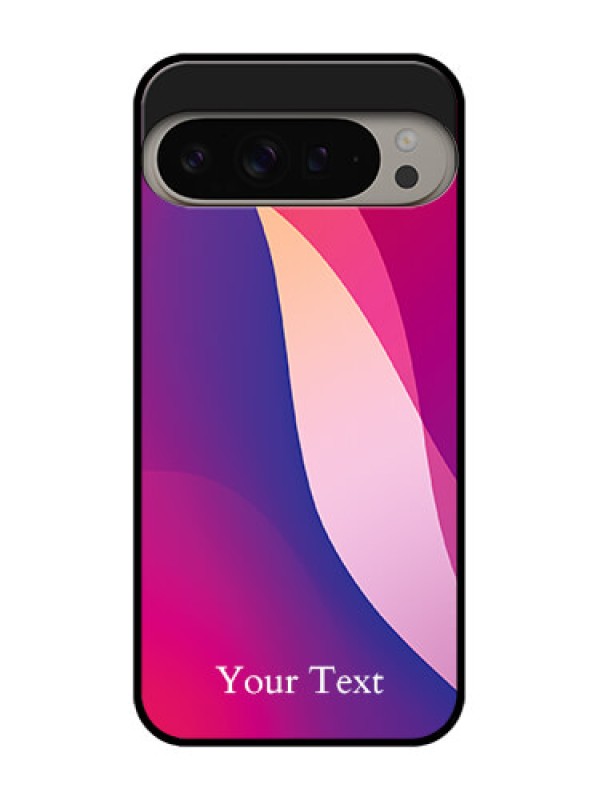 Custom Google Pixel 9 Pro Xl Custom Metal Phone CaseDigital Abstract Overlap Design