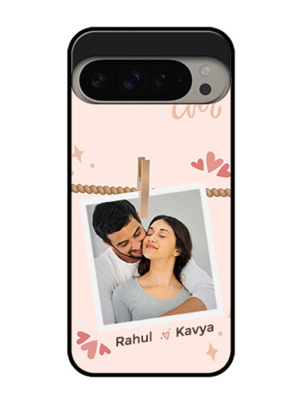 Custom Google Pixel 9 Pro Xl Custom Metal Phone CaseForever And Ever Love Design
