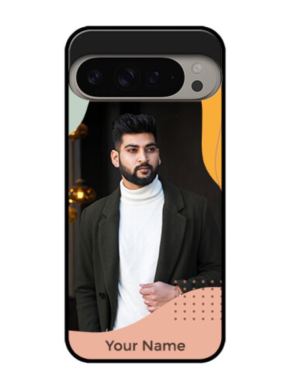 Custom Google Pixel 9 Pro Xl Custom Metal Phone CaseTri - Coloured Overlay Design