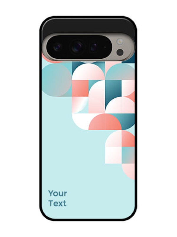 Custom Google Pixel 9 Pro Xl Custom Metal Phone CaseStylish Semi - Circle Pattern Design