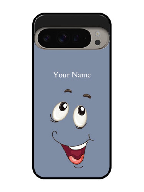 Custom Google Pixel 9 Pro Xl Custom Metal Phone CaseLaughing Cartoon Face Design